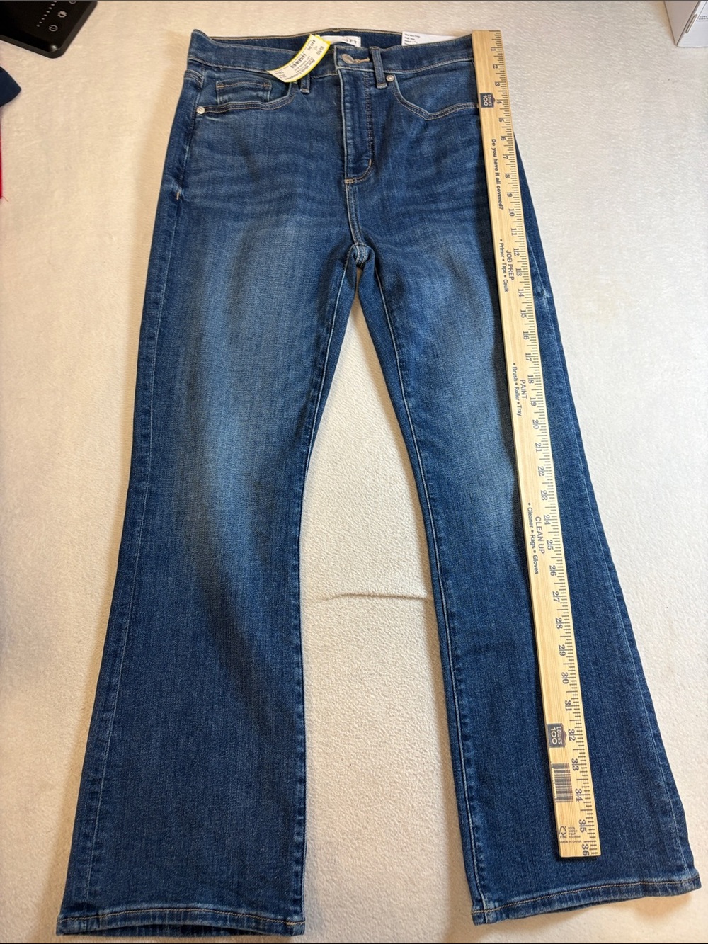 LOFT Dark Blue Flare Jeans